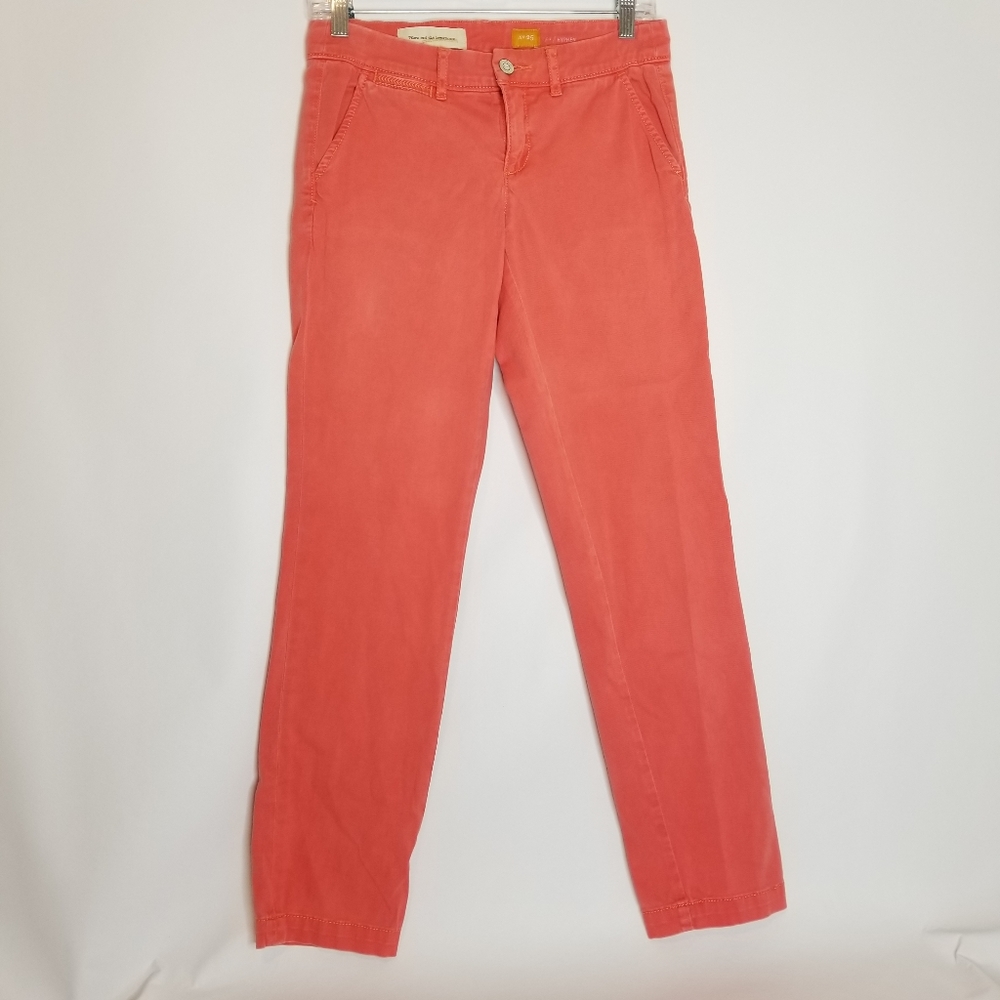 ANTHROPOLOGIE Pilcro Pink Hyphen Pants Size 25